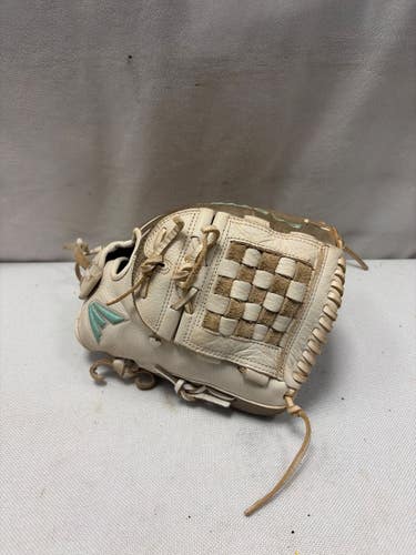 Used Easton FUNDEMENTAL RH Throw Fastpitch Gloves Grey 12" 11490-S000276352