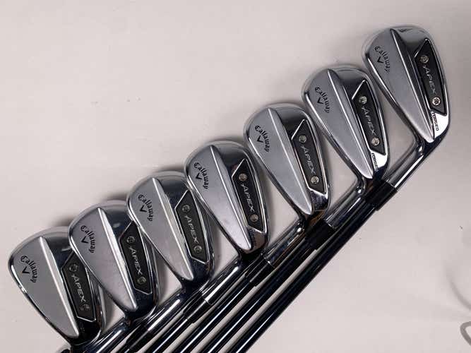 Callaway Apex Ai150 Iron Set 4-PW UST Mamiya Recoil Dart F3 75g Regular RH