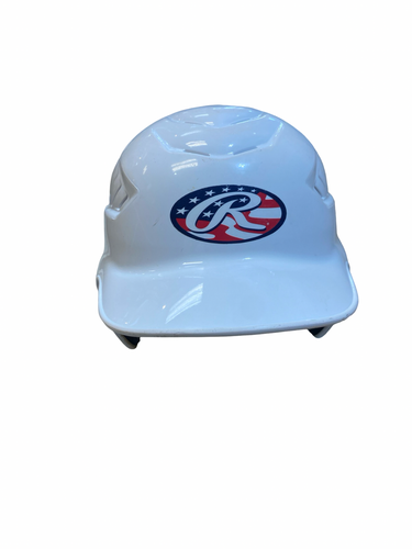 Used Rawlings REMIX Batting Helmet No Mask White SM 11706-S000384554