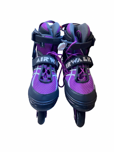 Used Airwalk ABEC 5 Senior Rec Fitness Skates Grey Adjustable 11706-S000384398