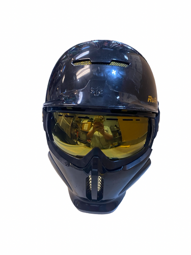 Used Snowsport Helmet Adult Black One Size 11706-S000384396