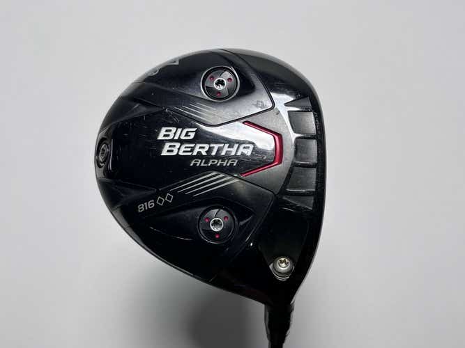 Callaway Big Bertha Alpha 816 DBD Driver 9* Fujikura Speeder 665 Evolution II