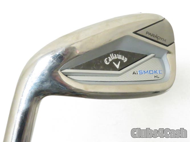 Callaway Paradym Ai Smoke HL Single 7 iron Elevaate MPH 85 Regular LEFT LH MINTy
