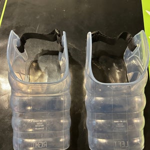 Hockey Skate Fenders shot blockers that attach to your skates men's sizes
