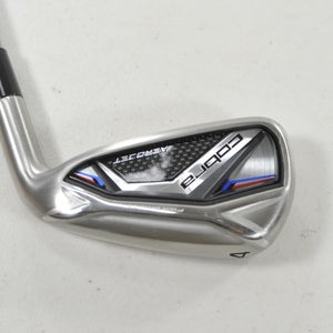 Cobra Aerojet Single 4 Iron Stiff Flex 85g Ozik Program F15 Graphite 40" #224273