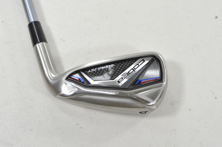 Cobra Aerojet Single 4 Iron Stiff Flex 85g Ozik Program F15 Graphite 40" #224273