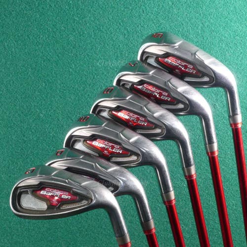 Cobra Baffler 6-GW Iron Set Factory 50g Graphite Lite