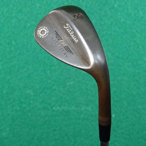 Titleist Vokey Spin Milled Raw 60-8 60 Lob Wedge Dynamic Gold S200 Steel Stiff