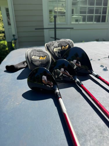 TaylorMade R9 Driver, Fairway Wood & Rescue Hybrid Set | Right-Handed | Fujikura Motore Shafts