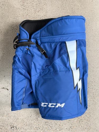 Tampa Bay Lightning CCM HP35 Team-Issued Pro-Stock Pants — Large
