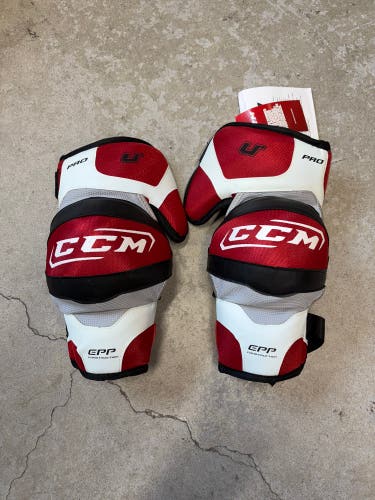 CCM U+ Pro Senior Medium Elbow Pads (New) Pro Stock