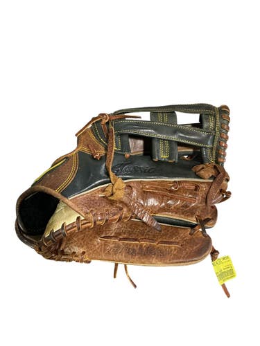 Used Mizuno GCP 82S2 BB/SB Glove RH Throw Black 12 3/4" 10743-S000491344