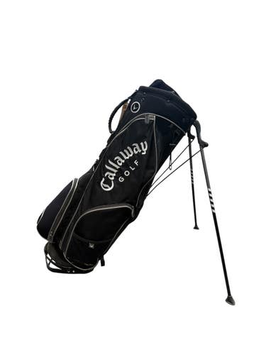 Used Callaway CALLWAY BLACK BAG STAND Mens Stand Bag Black 11835-S000210936