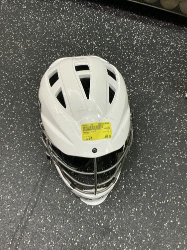 Used Cascade CS-R Lacrosse Helmet White S/M 10743-C000491131