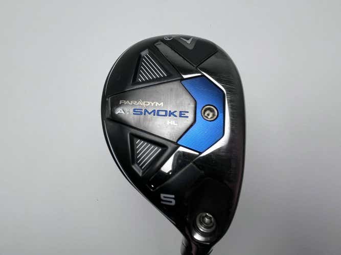 Callaway Paradym Ai Smoke HL 5 Hybrid 24* Vanquish 5 R2 Senior Graphite Mens RH