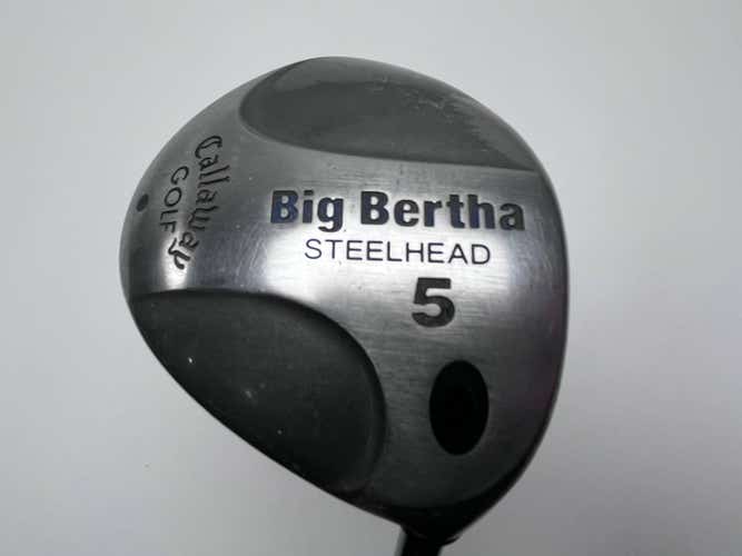 Callaway Steelhead 5 Fairway Wood 18* RCH 99 Firm Graphite Mens RH