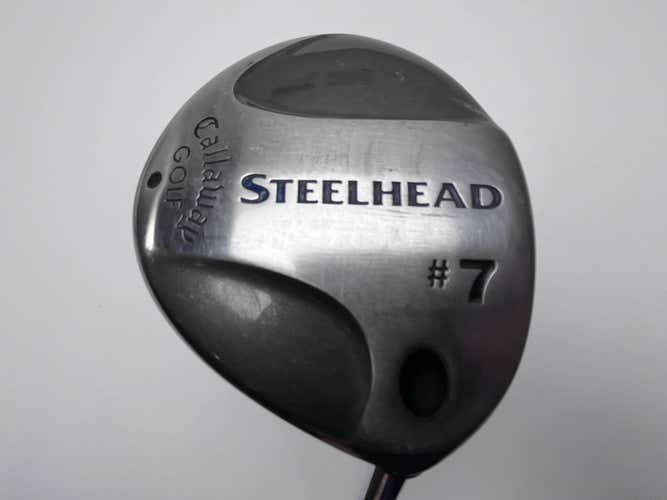 Callaway Steelhead 7 Fairway Wood 21* Memphis 10 Regular Steel Mens RH