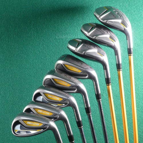 Adams Idea a5OS Hybrid 3H,4H,5H, 6-PW Iron Set Factory Steel/Graphite Regular