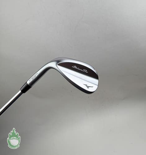 LH Mizuno T-1 White Satin M Grind Wedge 56*-10 S400 Stiff Steel Golf Club