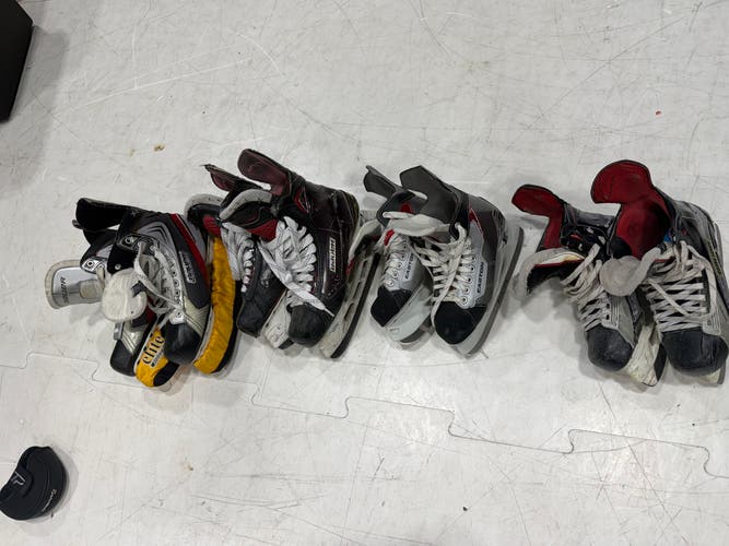 Hockey Skate Bundle – 4 Pairs – Bauer & Easton | $100 for All or $30 Each
