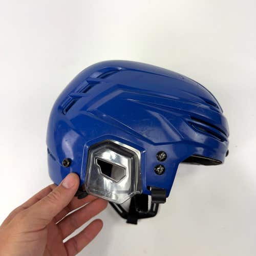 Used Royal Blue Warrior Alpha One Pro Helmet | Senior Medium | J120