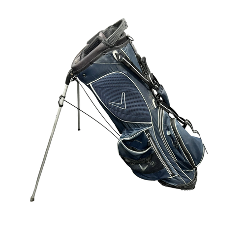 Used Callaway HYPERLITE 4.5 Mens Stand Bag Navy Blue 11375-S000380925