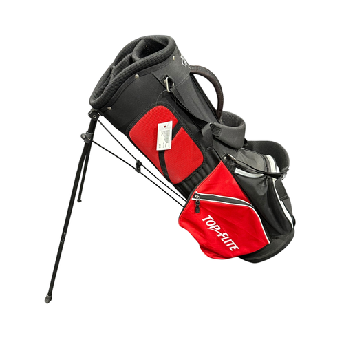 Used Top Flite STAND Mens Stand Bag Red 11375-S000380924