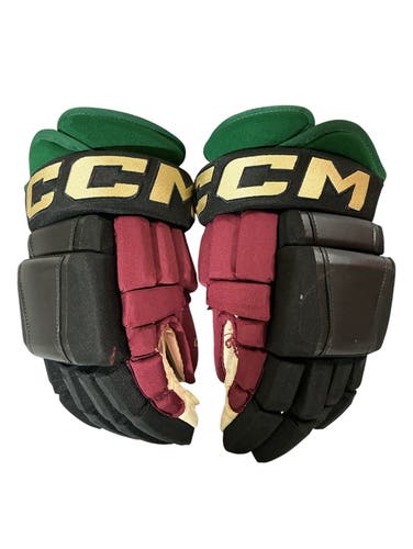 COYOTES Senior CCM HG97 Gloves 14" Pro Stock (Used) 78128