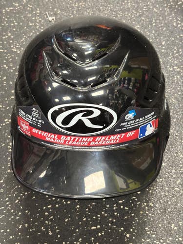 Used Rawlings CFTBH-R1 Batting Helmet No Mask Black XS 11849-S000042766