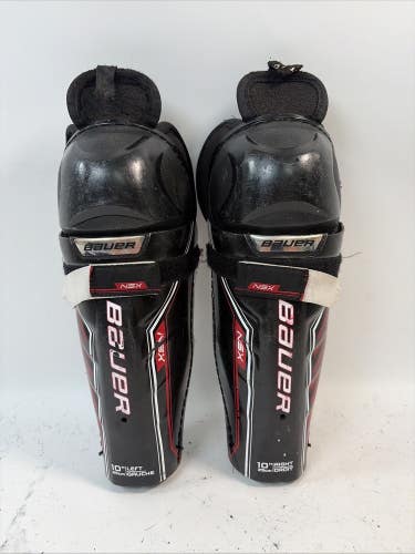 Bauer NSX Hockey Shin Pads, 10"