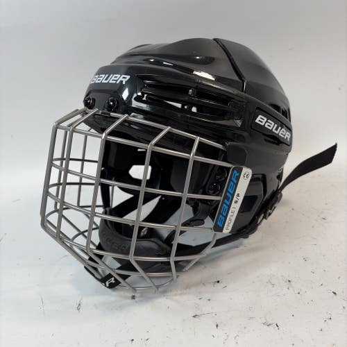 Bauer IMS 5.0 Hockey Helmet, Black, Small