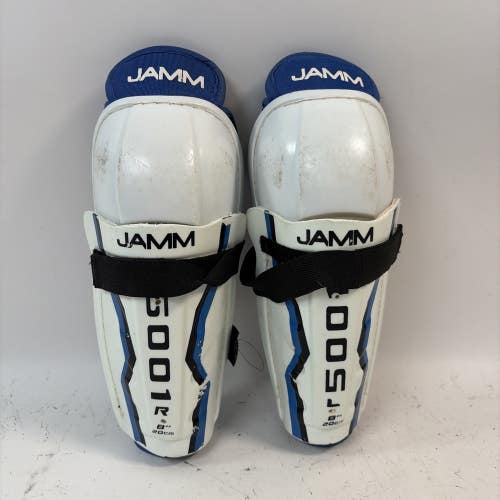 JAMM 5001 Hockey Shin Pads, 8"