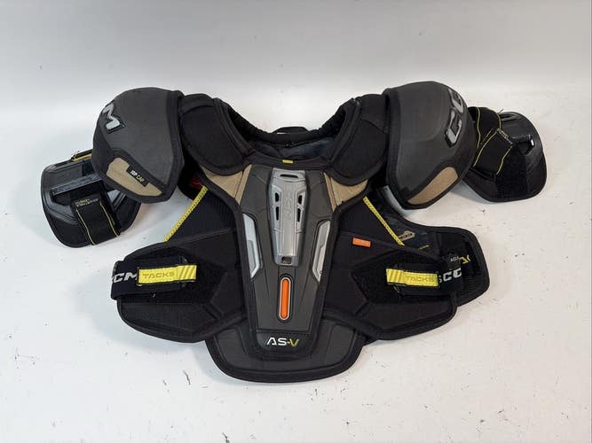 CCM AS-V Hockey Shoulder Pads, Junior Large