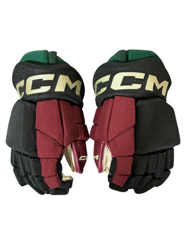 COYOTES Senior CCM HGTKPP Gloves 14" Pro Stock (Used) 78123