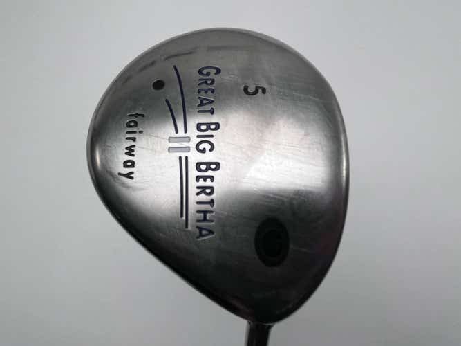 Callaway Great Big Bertha II 5 Fairway Wood 18* GBB System 60 Senior RH