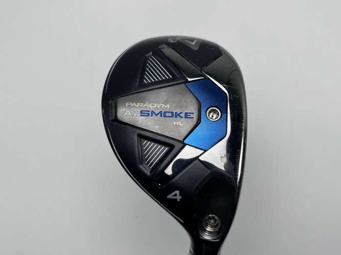 Callaway Paradym Ai Smoke HL 4 Hybrid 21* Project X Cypher Sixty 5.5 Regular RH