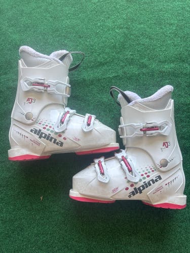Kid's Alpina AJ3 Ski Boots (Used) | Mondo 25.5 (298mm)