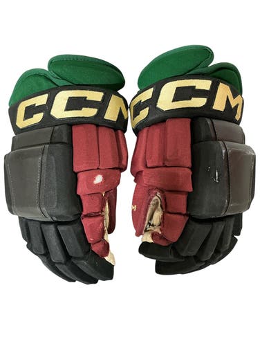 COYOTES Senior CCM HG97 Gloves 14" Pro Stock (Used) 78122