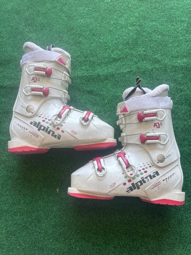 Kid's Alpina AJ4 Ski Boots (Used) | Mondo 25.5 (298mm)