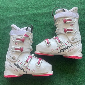 Kid's Alpina AJ4 Ski Boots (Used) | Mondo 24.5 (288mm)