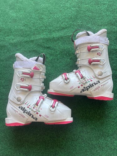 Kid's Alpina AJ4 Ski Boots (Used) | Mondo 24.5 (288mm)