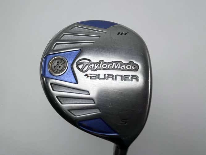 TaylorMade Burner Steel 2007 5 Fairway Wood 18* REAX SuperFast 50g Ladies RH