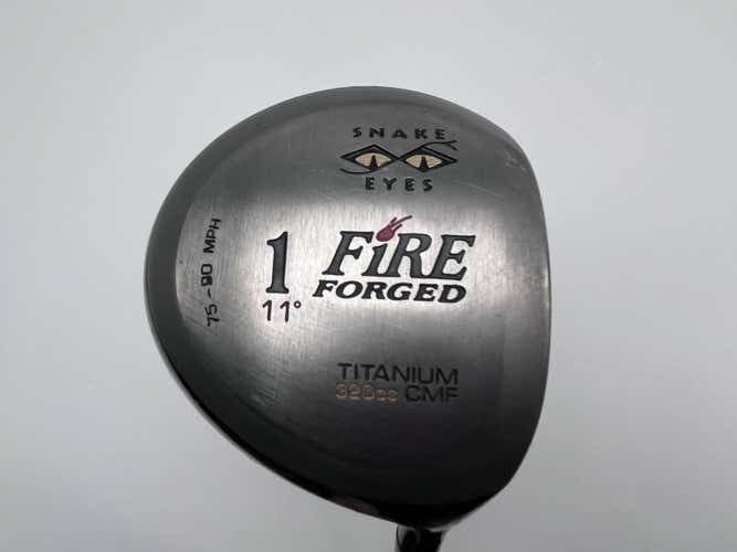 Snake Eyes Fire Forged Driver 11* Ladies Graphite Womens RH