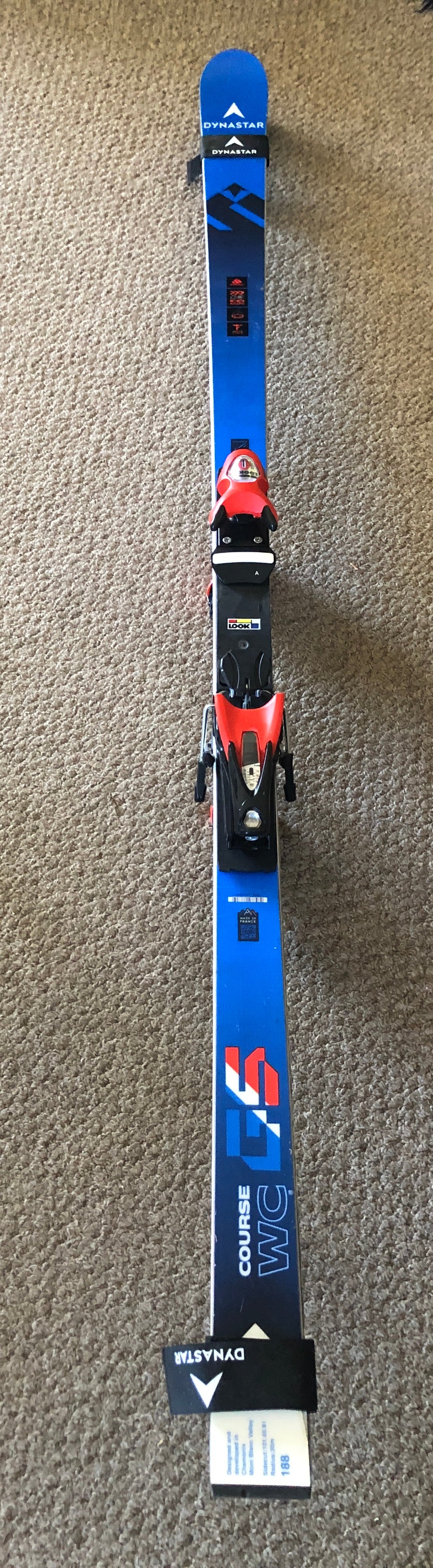 Dynastar Speed Course WC GS 182 cm Racing Skis With Bindings Max