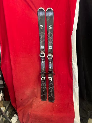 Völkl Flair 2017 all mountain 147cm skis, marker binding grip walk range: 260-388mm, 73 waist, R10.7