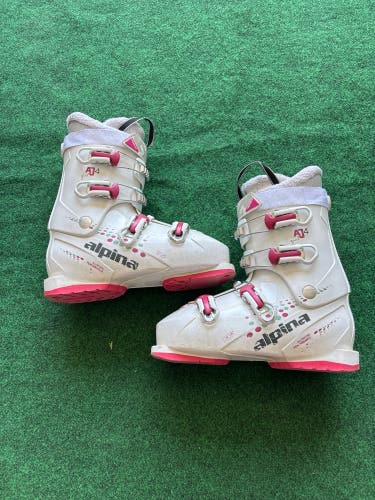 Kid's Alpina AJ4 Ski Boots (Used) | Mondo 26.5 (309mm)
