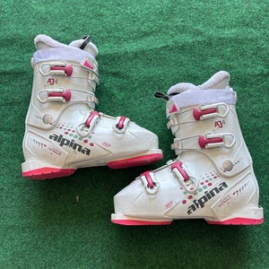 Kid's Alpina AJ4 Ski Boots (Used) | Mondo 25.5 (298mm)