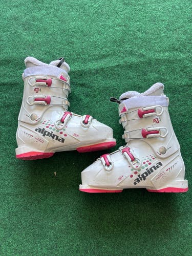 Kid's Alpina AJ4 Ski Boots (Used) | Mondo 25.5 (298mm)