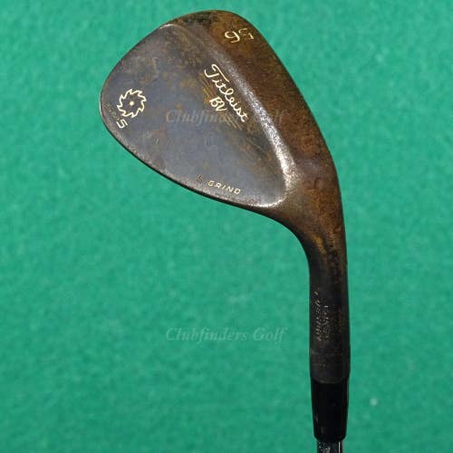 Titleist Vokey SM5 Raw Black 56-10S 56 Sand Wedge Stepped Steel Wedge Flex