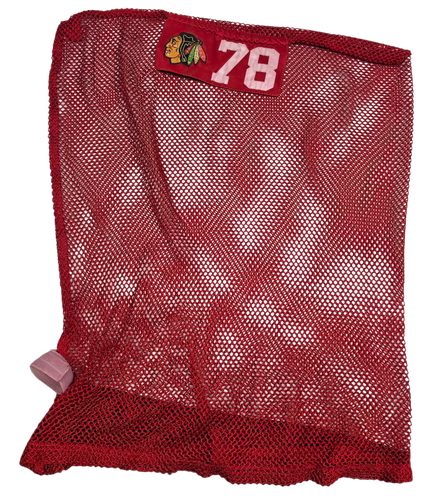 Pro Stock Laundry Bag NHL Used #78 Blackhawks (15680)